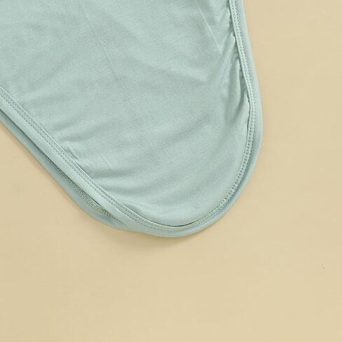 Merqwadd Newborn Knotted Gown 2 Pack Plain Sleeper for Baby Boy Girl Coming Home Outfit in Kuwait