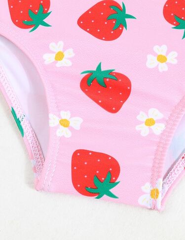 Puseky طفل رضيع الفتيات قطعتين ملابس السباحة بلا أكمام حزام ثوب سباحة مثير الصيف الشاطئ ثوب السباحة 6M-4T in Kuwait