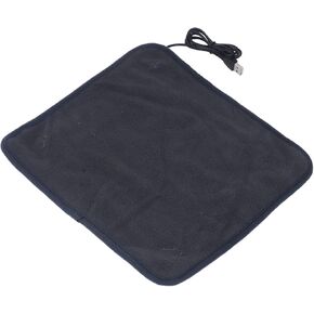 Electric Heating Pads, USB Electric Hot Heated Pad Waist Heated Mat Heating Blanket with 3 Timing Setting & 3 Gears Temperature Adjustment, Keep Warm Shoulder Neck Back Leg(Dark Gray)