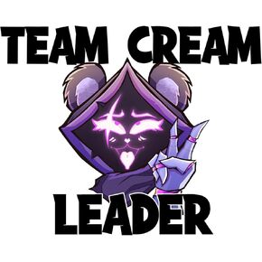 Team Cream Leader RTL Vinyl Sticker, UV Resistant, Weatherproof, Purple in Saudi Arabia