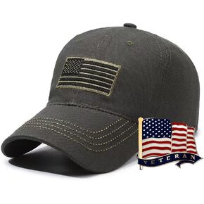 US Baseball Cap with Military Label Pins,Gifts for Military Member,US Hat Set