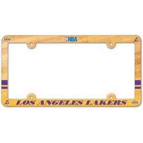 NBA Los Angeles Lakers Full Color License Plate Frame, Team Color, One Size