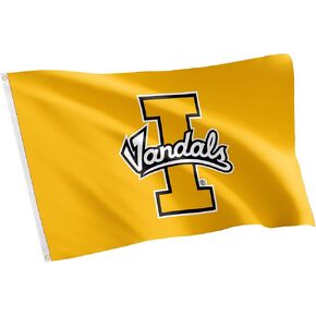 Desert Cactus University of Idaho Flag Vandals U of I Flags Banners 100% Polyester Indoor Outdoor 3x5 (Style 1)