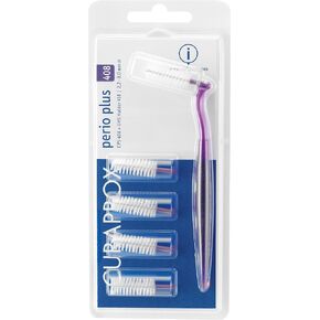 Curaprox CPS 408 perio Plus with 5 CPS 408 + UHS 451 deep Violet Holder