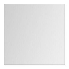 uxcell Aluminum Sheet, 6 Pcs 80mm x 80mm x 3mm (0.12 Inch) Thickness Square 6061 Aluminum Plate for Industrial, Silver Tone
