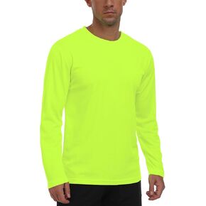Long Sleeve Shirts for Men UPF 50+ UV Protection Rash Guard Fishing Shirts Moisture Wicking Quick Dry Sun Shirts HH2410