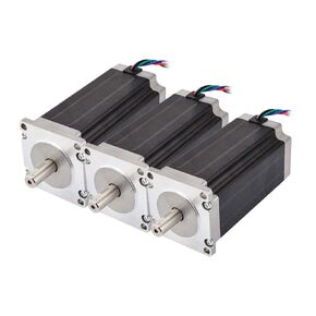 3pcs E Series Nema 23 Stepper Motor Bipolar 1.8deg 3.0Nm(425oz.in) 4.2A 57x57x113mm 4 Wires