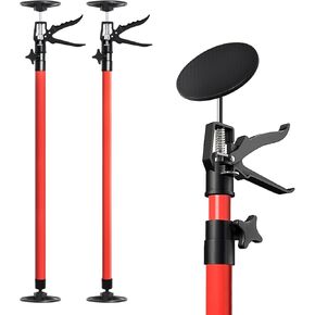 2Pack Cabinet Jacks for Installing Cabinets,Adjustable Support Pole,Cabinet Jack,3rd Hand Support Pole，45-114 Inches,Install Cabinets Tools,Supports up to 90 Pounds,Cabinet Support Pole