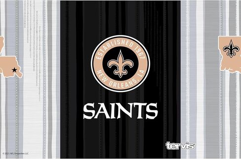 Tervis NFL New Orleans Saints-All in Water, 32oz Wide Mouth Bottle, Stainless Steel in Saudi Arabia