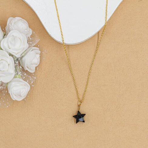 Labradorite 14k Gold Filled Handmade Jewelry, 10 MM Star Charm Necklace, Minimalist Gift, Beautiful Gift Jewelry For Her in Saudi Arabia