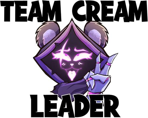 ملصق فينيل Team Cream Leader RTL، مقاوم للأشعة فوق البنفسجية، مقاوم للطقس، أرجواني in Saudi Arabia