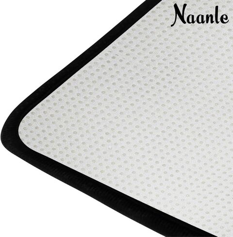 سجادة منطقة موسيقية من Naanle مقاس 12.7 سم × 17.78 سم، ميكروفون مع ملاحظات موسيقية من البوليستر سجادة منطقة للعيش وتناول الطعام وغرفة النوم وغرفة النوم وديكور المنزل in Kuwait