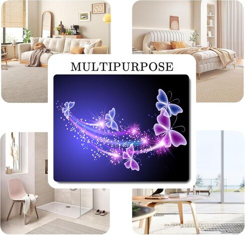 Area Rug 5'x4' Carpet for Bedroom Living Room Kids Nursery Room Home Decor Soft Rugs Mat Non Slip Butterfly Stars in Saudi Arabia