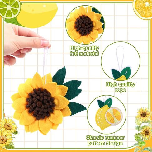 24 Pcs Christmas Ice Cream Felt Decor,3D Ice Cream Small Hanging Candy Craft Tree Ornaments Dessert Ice Cream Pendant for Xmas Christmas Party Decor Supplies in Kuwait