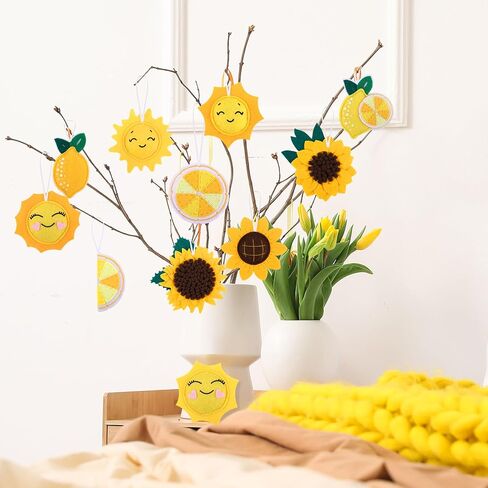 24 Pcs Christmas Ice Cream Felt Decor,3D Ice Cream Small Hanging Candy Craft Tree Ornaments Dessert Ice Cream Pendant for Xmas Christmas Party Decor Supplies in Kuwait