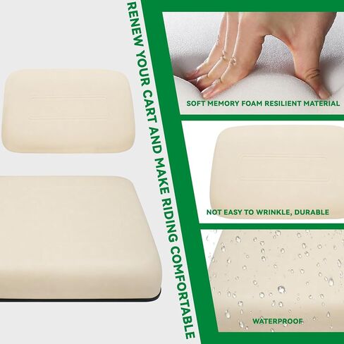 XUANYUDG0769 مقاعد بديلة لعربة الجولف بما في ذلك الجزء السفلي للمقعد ومسند الظهر لسيارة Club DS 1982-2000.5، أسود in Kuwait