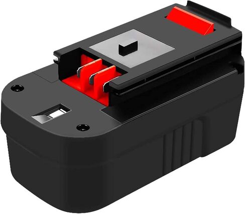 Upgraded to 3.6Ah Ni-Mh HPB18 Replacement for Balck and Decker 18 Volt Battery Compatible with Black and Decker 18V HPB18 244760-00 A1718 FS18FL FSB18 Firestorm 18 Volt Cordless Power Tools (Red) in Saudi Arabia