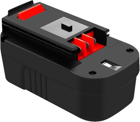 Upgraded to 3.6Ah Ni-Mh HPB18 Replacement for Balck and Decker 18 Volt Battery Compatible with Black and Decker 18V HPB18 244760-00 A1718 FS18FL FSB18 Firestorm 18 Volt Cordless Power Tools (Red) in Saudi Arabia