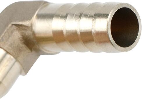 T Tulead 3/8 "PEX Barb تركيب الأنابيب النحاسية تركيب أنابيب المياه محول Elow تركيب السباكة 10 قطعة in Kuwait