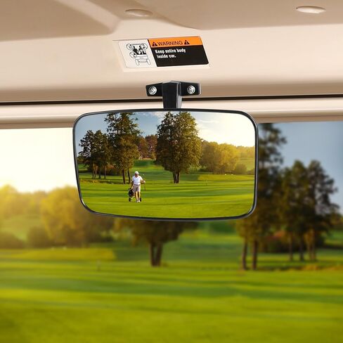 10L0L Universal Golf Cart Rear View Mirror for Yamaha EZGO Club Car in Saudi Arabia