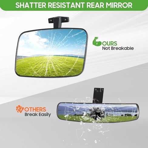 10L0L Universal Golf Cart Rear View Mirror for Yamaha EZGO Club Car in Saudi Arabia