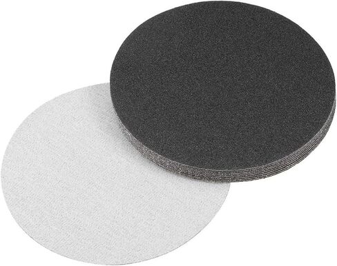 10 Pcs 9 Inch Wet Dry Hook and Loop Sanding Discs 320 Grit, Random Orbital Sandpaper No-Hole for Automotive and Woodworking in Kuwait