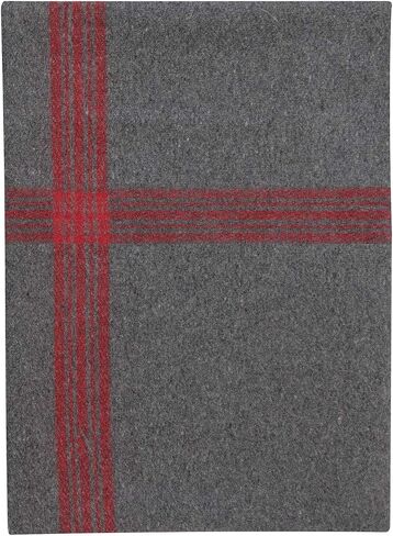 Rothco Striped Outdoor Wool Blanket – Heavyweight, Warm, and Comfortable – Emergency Blanket – Brown/Tan in Saudi Arabia