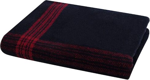 Rothco Striped Outdoor Wool Blanket – Heavyweight, Warm, and Comfortable – Emergency Blanket – Brown/Tan in Saudi Arabia