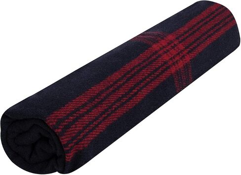 Rothco Striped Outdoor Wool Blanket – Heavyweight, Warm, and Comfortable – Emergency Blanket – Brown/Tan in Saudi Arabia