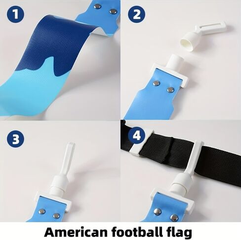 Flag Football Belt, 1/2/4/10/14pcs Adjustable Flag Football Belt with Belt and Flags, for Youths, Adults in Saudi Arabia