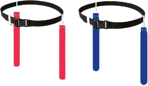 Flag Football Belt, 1/2/4/10/14pcs Adjustable Flag Football Belt with Belt and Flags, for Youths, Adults in Saudi Arabia