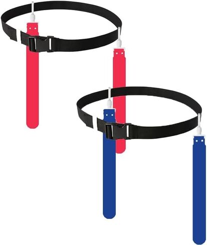 Flag Football Belt, 1/2/4/10/14pcs Adjustable Flag Football Belt with Belt and Flags, for Youths, Adults in Saudi Arabia