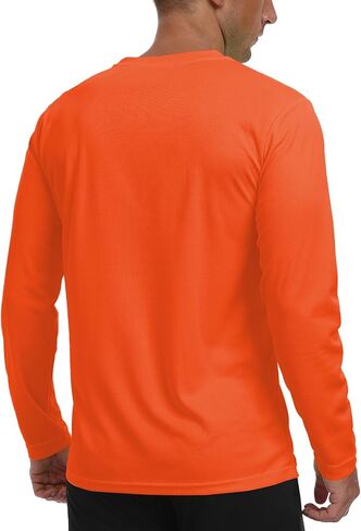 Long Sleeve Shirts for Men UPF 50+ UV Protection Rash Guard Fishing Shirts Moisture Wicking Quick Dry Sun Shirts HH2410 in Saudi Arabia