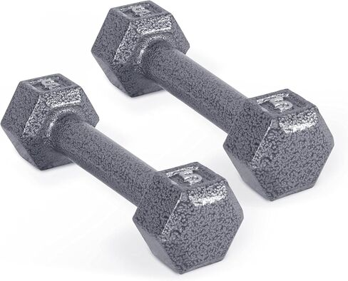 CAP Barbell Cast Iron Hex Dumbbell, Pair, 20 lb in Saudi Arabia
