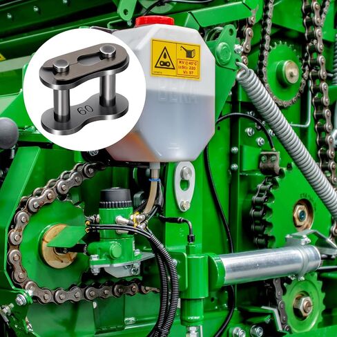 10 عبوات #50 وصلة توصيل سلسلة دوارة، وصلات سلسلة صناعية شديدة التحمل من الفولاذ الكربوني، وصلة موصل رئيسية للدراجات النارية والدراجات الزراعية ومزيل الثلج in Kuwait