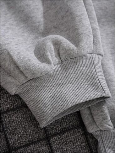 Men's Letter Graphic Sweatpants Drawstring Waist Tie Front Casual Jogger Pants with Pockets in Saudi Arabia