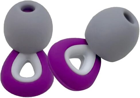 Ear Plugs for Sleeping Noise Cancelling, 1 Pair Ear Plugs for Sleeping Concert Ear Plugs Swimming Ear Plugs Silicone Ear Plugs for Swimming,Sleeping,Concert & 35dB Kids and Adults (Purple, One Size) in Saudi Arabia