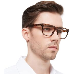OCCI CHIARI Reading Glasses for Men Comfort Readers(1.0 1.25 1.5 1.75 2.0 2.25 2.5 2.75 3.0 3.5 4.0 5.0 6.0)