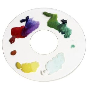 Jack Richeson Lock Box Palette System with Cover, 11-1/2 x 1 Inch, White