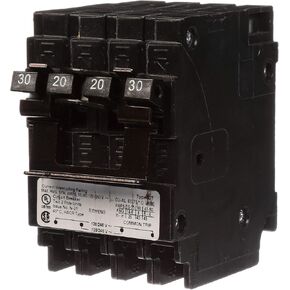 SIEMENS Q23020CT2NC 30/20A 240V 4P 10K NEW QUAD in Saudi Arabia