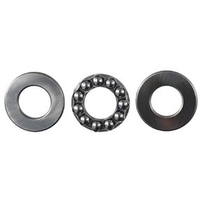 Miniature Thrust Ball Bearing Chrome Steel Low Noise Single Direction Plane Axial Ball Bearing with Washers Oven Turntable(51306 30x60x23mm)