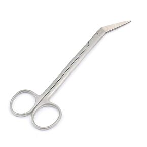 AA PRO Dental Kelly Angled Scissors Sharp Point Ring Handle Stainless Steel Instruments A+ Quality