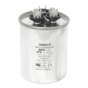 43-101665-26 -Rheem OEM Round Replacement Dual Run Capacitor 40 + 5 UF/MFD 370 Volt