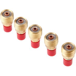 Mtsooning 5PCS 45V44 2.4mm(3/32inch) Tig Welding Gas Lens Collet Body for TIG Welding Torch WP-9/20/25