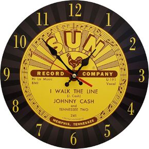 Sun Records Johnny Cash Clock Walk The Line - Mid-South Products in Kuwait