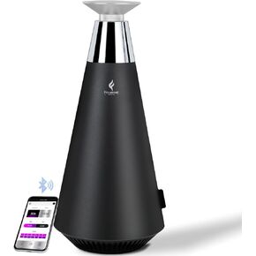 Wireless Essential Oil Diffuser, Smart Bluetooth Diffuser, Waterless Cold Air Diffusion 1000 Sq.ft, Rechargeable Aromatherapy Diffuser, Black Luxury Scent Diffusers for Home, Office & Hotels
