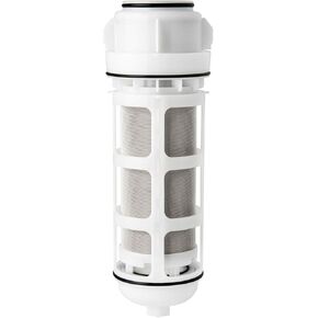 iSpring FWSP100ARB Reusable Spin Down Sediment Water Filter Replacement Cartridge with Scrapper and Seal Cover for WSPARB Series, 1 Count (Pack of 1), White