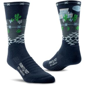 Farm to Feet Silver City Lightweight 3/4 Technical Hike Crew Merino Wool Socks