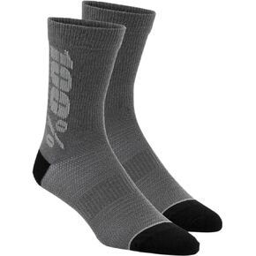 RYTHYM Merino MTB Socks Charcoal/Grey LG/XL