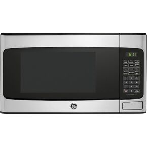 فرن ميكروويف GE GCST11X1WSS، 950 وات 6 إعدادات للطهي التلقائي، تقنية قفل الأطفال، أساسيات المطبخ للكونترتوب، غرفة النوم أو الشقة، 1.1 قدم مكعب. قدم، الفولاذ المقاوم للصدأ